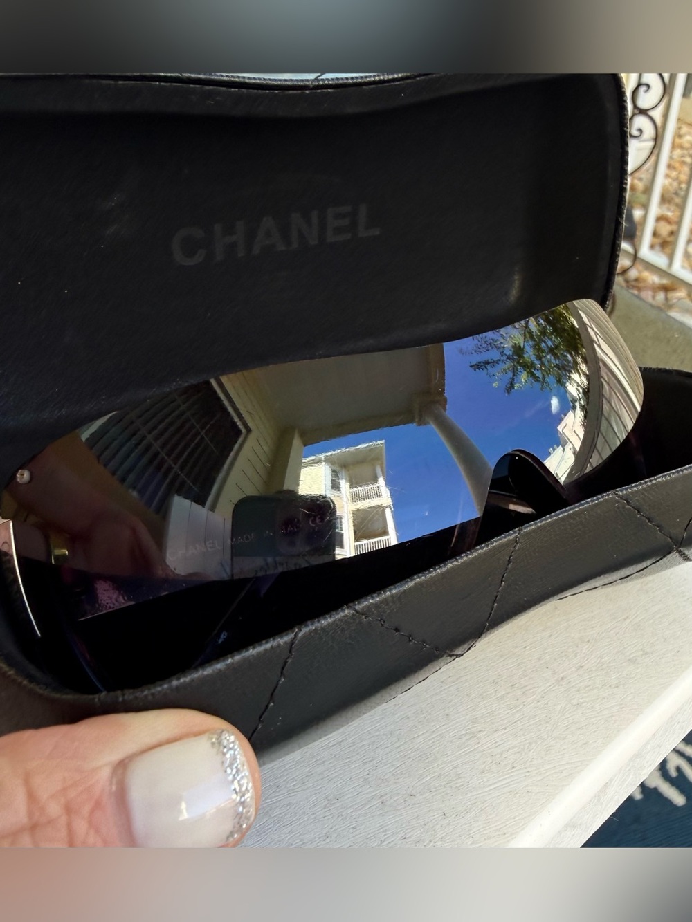 ๐ฎ๐น Made in Italy Chanel Sunglasses w/ Chanel Case - Picture 9 of 10